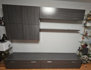 Estantería modular de madera