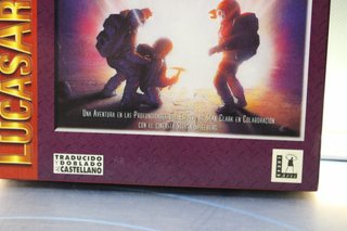 Videojuego PC: The Dig. Lucas Art, Steven Spielberg, Sean Clark. Caja Grande.