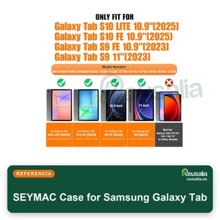 Funda resistente con soporte y correa Samsung