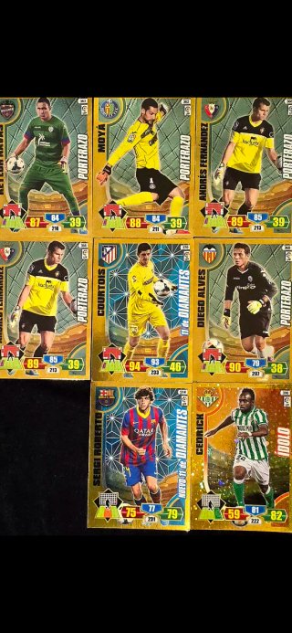 ​Lote 26 Adrenalyn 13/14 Iniesta Courtois
