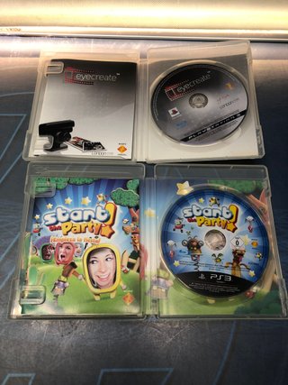 Camara Playstation 3 Eyecreate, 2 Juegos