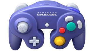 Mando Nintendo Gamecube Morado para switch 1 y 2.