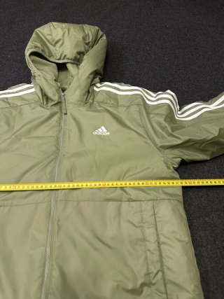 Chaqueta Adidas verde con capucha