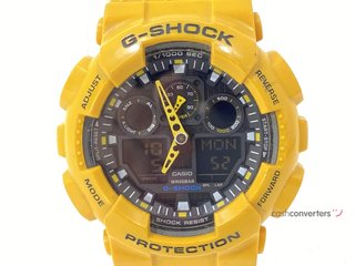 reloj pulsera unisex casio ga-100a