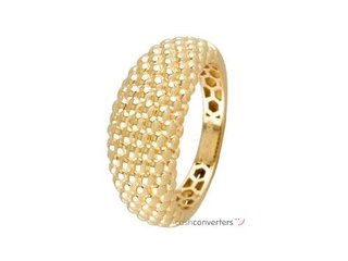 anillo oro 18k t. 16 (17,84 mm)