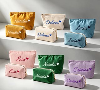 Neceser personalizado bordado