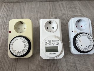 Set de 3 Temporizadores de Enchufe