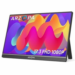 Monitor portatile grande Arzopa 17,3 pollici