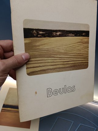 2 REVISTAS catálogos, EXPOSICIÓN DE JOSÉ BEULAS  - 1984