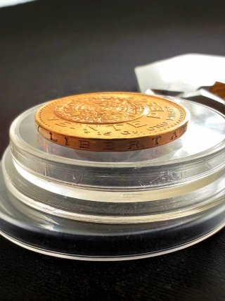 Moneda 20 Pesos Mexicanos Oro 1959