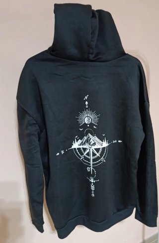 Nueva Estrenar.Sudadera Capucha hombre, overland