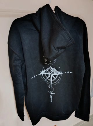 Nueva Estrenar.Sudadera Capucha hombre, overland