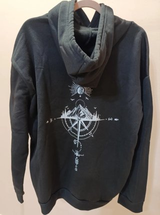 Nueva Estrenar.Sudadera Capucha hombre, overland