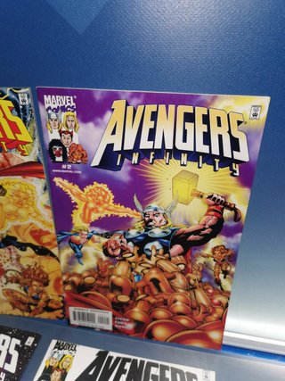 miniserie 1 al 4, AVENGERS INFINITY de Roger Stern, marvel comics