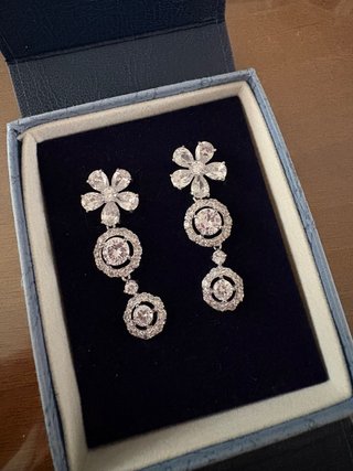 Pendientes Largos de Bisutería