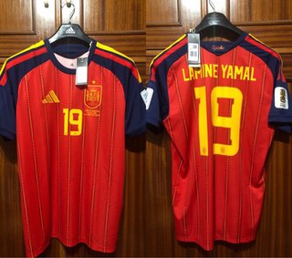 CAMISETA ORIGINAL ESPAÑA LAMINE YAMAL L