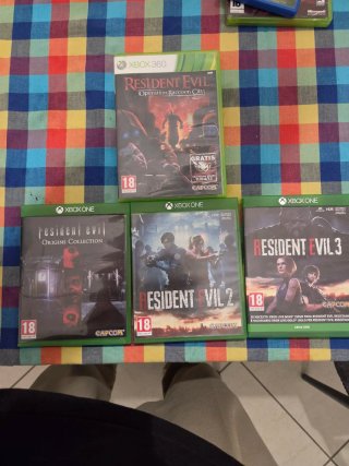 Collezione Resident evil Xbox PAL Ita/Esp
