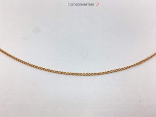 cadena oro 18k 32cm
