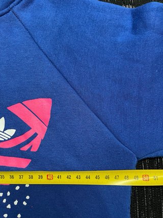 Sudadera adidas Azul y Rosa Talla S