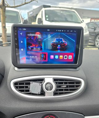 Rádio Renault Clio 3 Android com GPS + Carplay