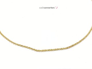 cadena oro 18k 30cm