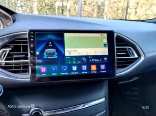Rádio Peugeot 308 fase 2 Android com GPS + Carplay