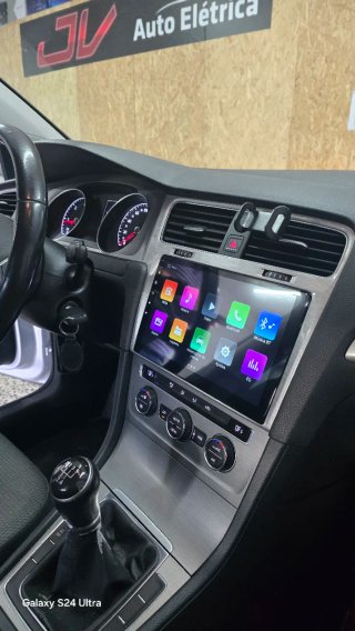 Rádio VW Golf 7 Android com GPS + Carplay