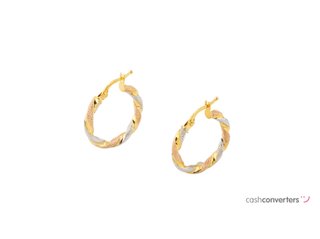 argollas oro 18k