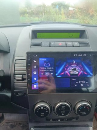 Rádio Mazda 5 Android com GPS + Carplay sem fios