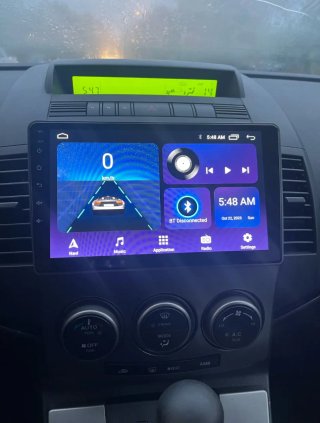 Rádio Mazda 5 Android com GPS + Carplay sem fios