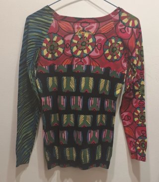 Jersey de punto estampado