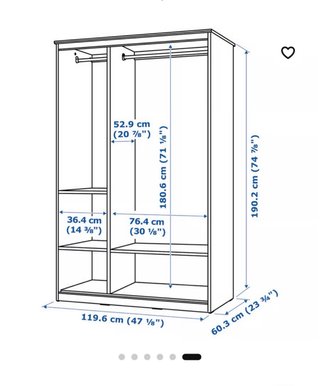 Armario IKEA Blanco songesand
