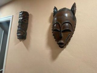 Máscaras africanas de madera