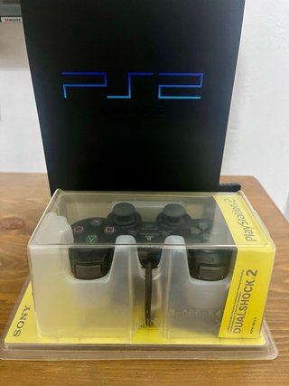 Mando PS2 DualShock 2 Negro Precintado