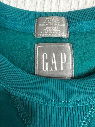 Sudadera Gap Verde Talla XL