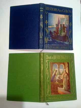 Lote 6 Libros Antiguos Colección Araluce Biografía
