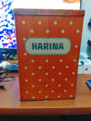 Lata Vintage para Harina