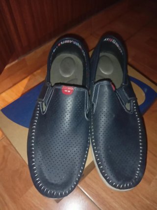 Mocasines azul marino talla 42