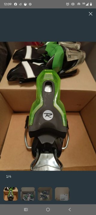 Attacchi sci Rossignol