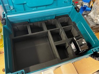 Inserto MAKPAC Systainer para Makita 18V
