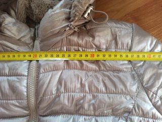 Abrigo Reversible Beige Talla 44