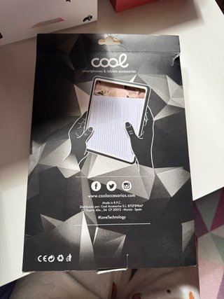 Funda para iPad con estampado floral