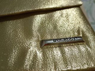 Bolso de fiesta dorado