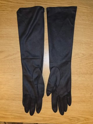 Guantes Largos Negros