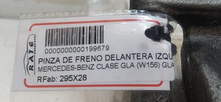 PINZA DE FRENO DELANTERA IZQUIERDA MERCEDES-BENZ CLASE GLA (W156) GLA 180 (156.942)