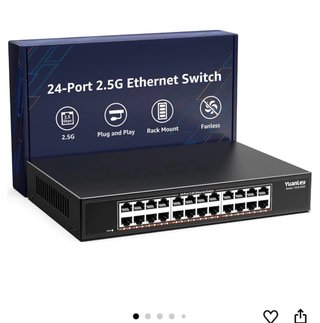 YuanLey Switch Ethernet 24 Puertos 2.5G