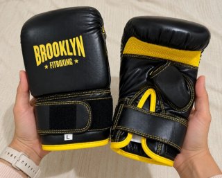 Guantes Brooklyn Fitboxing Negros y Amarillos