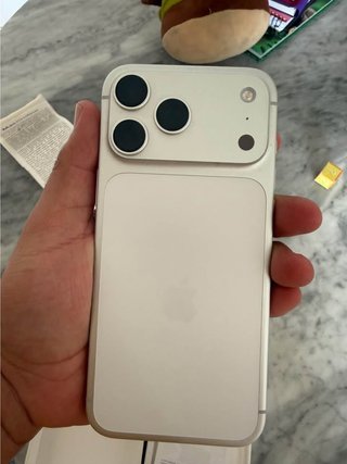 iPhone 17 Pro Max, 100% batería original, 256gb