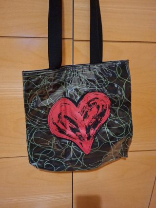 Bolso Desigual con Estampado de Corazón