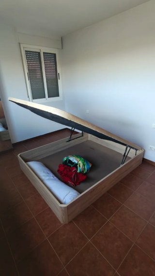 Canapé abatible madera 150 cm